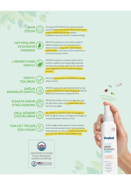 Baby Doğal Sinek Kovucu - Kene ve Bit Türev Sprey 75ML (Anne ve Bebekler Için) (3 Lü Set) indirimleri