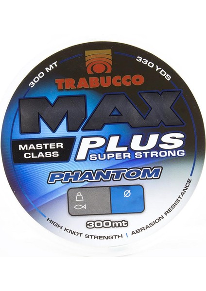 Max Plus Phantom 300M Monofilament Olta Misinası
