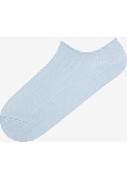 Ribbed Mavi Siyah Sneaker Çorabı fiyatları