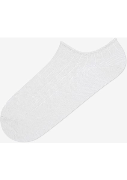Ribbed Mavi Siyah Sneaker Çorabı modelleri