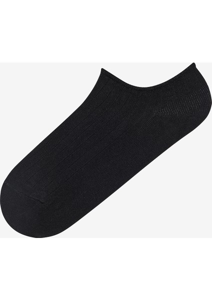 Ribbed Mavi Siyah Sneaker Çorabı fırsatları