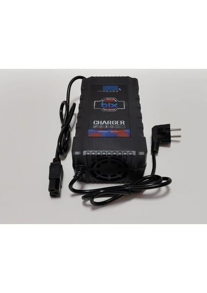 - E-Bıke Şarj Aleti - 72V / 80 Amper - Devre Kesicili - 3 Tekerlekli Için-