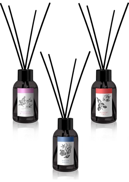 Bambu Çubuklu Oda Kokusu Magnolya ve Yasemin x3 100 ml