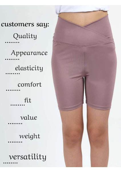 Kız Çocuk Yüksek Bel Kruvaze Kemer, Biker, Koşu, Yürüyüş, Spor, Atletik, Egzersiz, Fittness Kısa Tayt modelleri