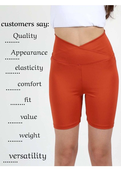 Kız Çocuk Yüksek Bel Kruvaze Kemer, Biker, Koşu, Yürüyüş, Spor, Atletik, Egzersiz, Fittness Kısa Tayt modelleri