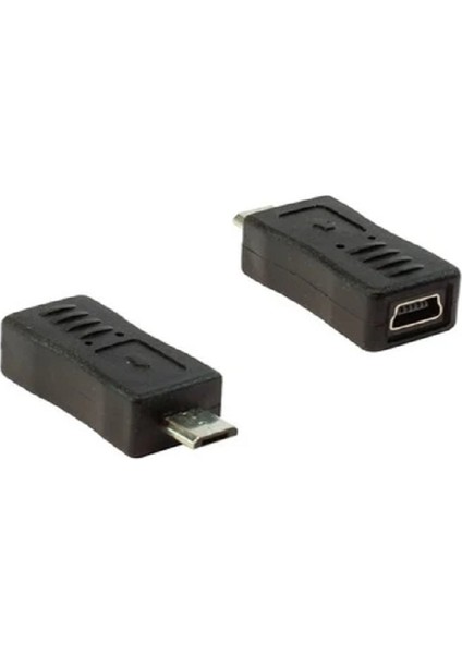 Micro USB Erkek - 5 Pin Mini USB Dişi Dönüştürücü Aparat