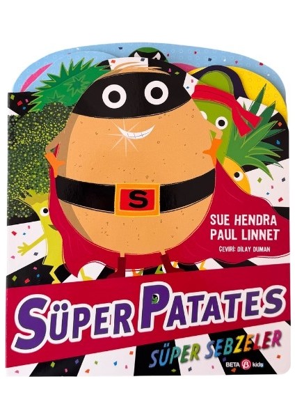 Süper Patates Süper Sebzeler (Ciltli)