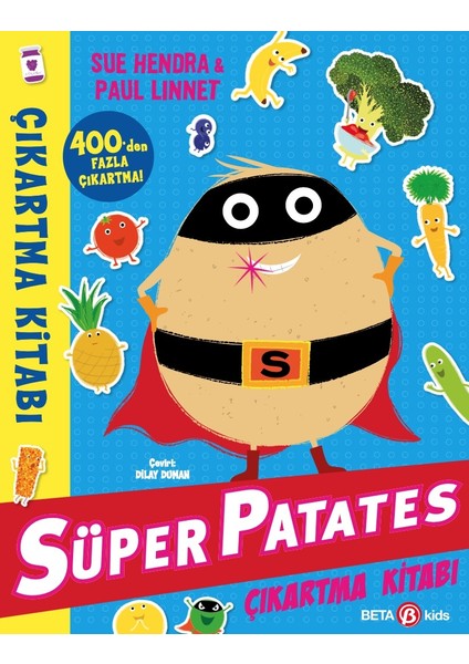 Süper Patates Çıkartma Kitabı