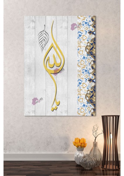 Ya Allah Dini Islami Hat Kanvas Tablo ( 7 Farklı Ölçü ) indirimleri