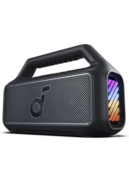 Boom 2 Bluetooth Hoparlör, 24 Saat Çalışma Süresi, 80W, Rgb, 2.1 Stereo, Ipx7, Bassup 2.0, Özelleştirilebilir Eq, Siyah