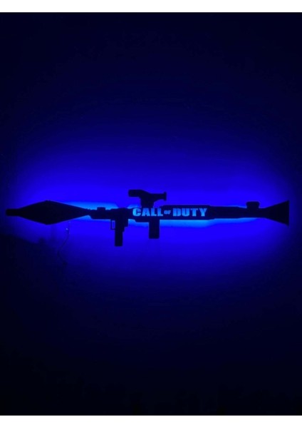 Rpg Rgb LED Işıklı Ahşap Tablo-Ahşap Duvar Dekorasyonu