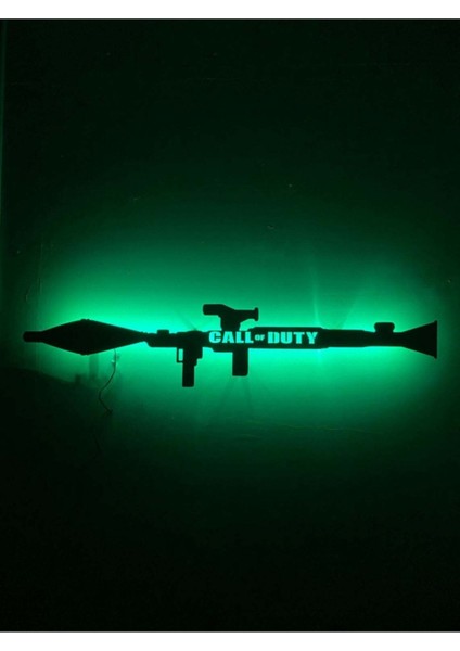 Rpg Rgb LED Işıklı Ahşap Tablo-Ahşap Duvar Dekorasyonu