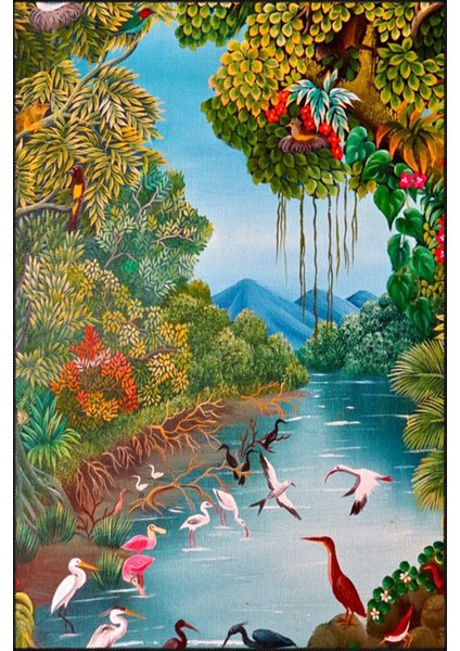 Doğa ve Hayvan Desenli Dekoratif Halı MIRAVIP433 fiyatları