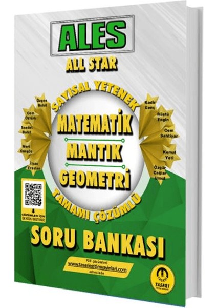 Ales All Star Sayısal Yetenek Çözümlü Soru Bankası