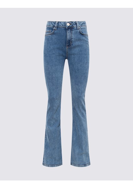 Eva Yüksek Bel Bootcut Jean Pantolon