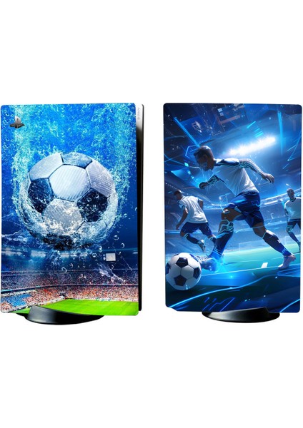 Futbol Playstation 5 Standart Kasa Dijital Versiyon Full Sticker Kaplama Seti
