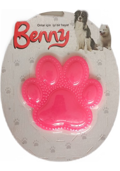 Benny Köpek Oyuncağı Pati 9,5 x 9 cm Pembe