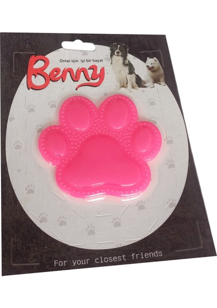 Benny Köpek Oyuncağı Pati 9,5 x 9 cm Pembe