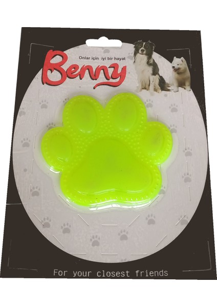 Benny Köpek Oyuncağı Pati 9,5 x 9 cm Sarı