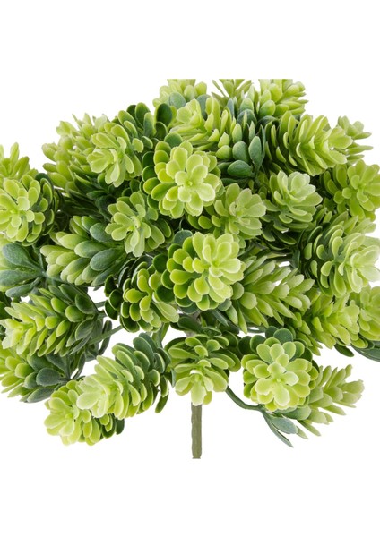 Tekno Trust Yapay Kaktüs Sukulent Pastel Yeşil 20 Cm.