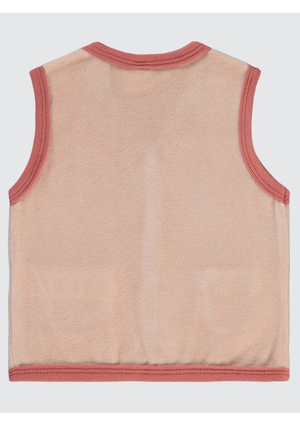 Kız Bebek Yelek 6-18 Ay Pudra fiyatları