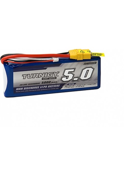 5000MAH 2s 20C Lipo Batarya