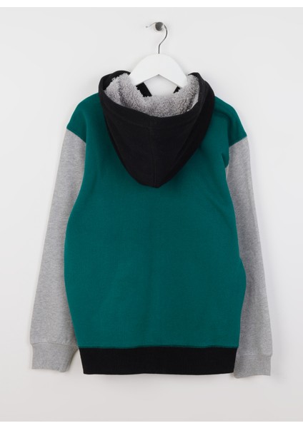 Baskılı Erkek Koyu Yeşil Sweatshırt 3EB5C504H 903 fiyatları