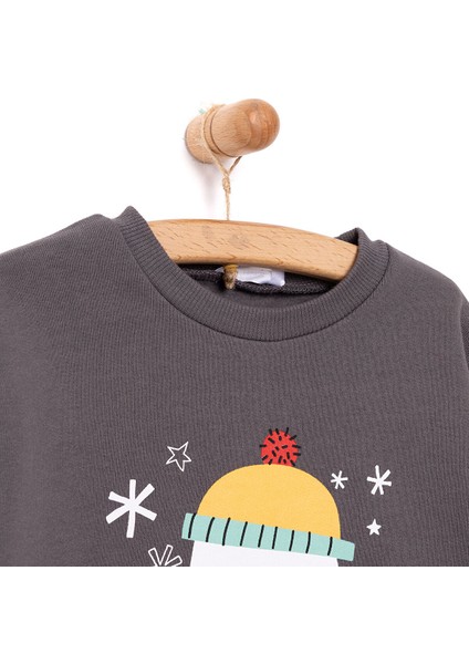 HelloBaby Snow Party Erkek Sweatshirt Erkek Bebek modelleri