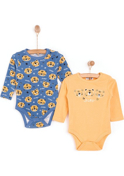 Erkek 2li Uzun Kol Body Erkek Bebek