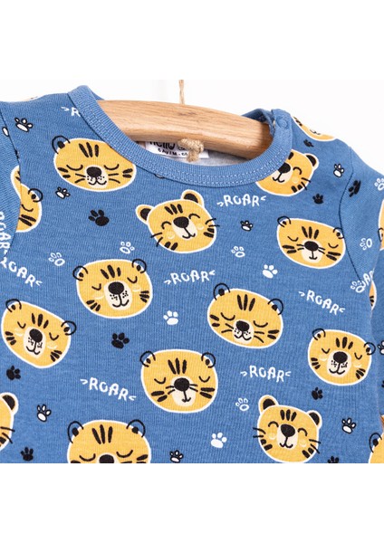 Erkek 2li Uzun Kol Body Erkek Bebek modelleri