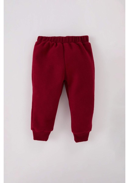 Erkek Bebek 2'li Takım Selanik Kumaş Bisiklet Yaka Baskılı Sweatshirt Beli Lastikli Eşofman Altı D7420A524WN fiyatları