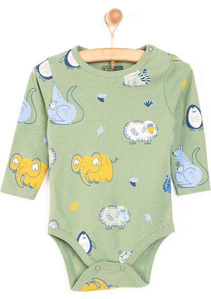 Erkek Uzun Kol Body Erkek Bebek