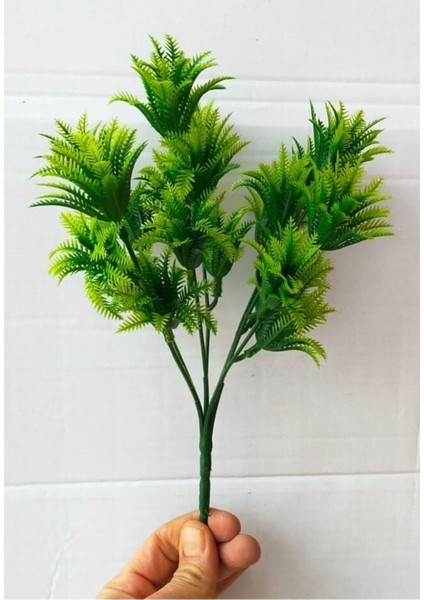 Mini Yeşil Yapay Çiçek Demet, 5 Dal, 29 cm, Bahçe ve Dekorasyon için uygun fiyatları
