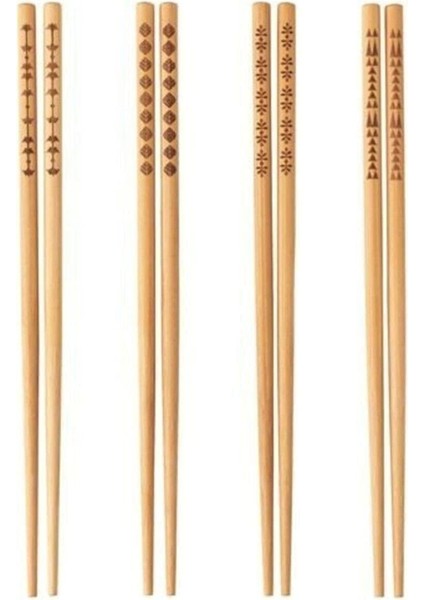 Ikea Trebent Yıkanabilir Bambu Chopstick Japon Çin Yemek Çubuğu