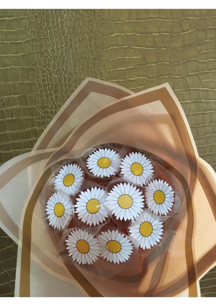 Beyaz papatya buketi, 31-45 cm, taze ve canlı çiçeklerle özel hediye seçeneği modelleri
