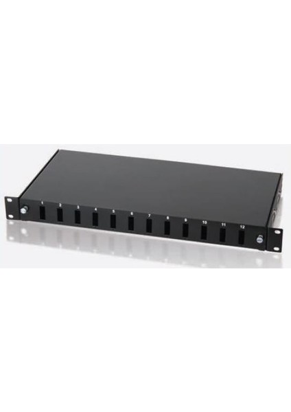 1u 19" 12 Port Sc Dx Rack Tipi Dublex Patch Panel