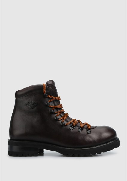 Notley Dark Brown // Deri