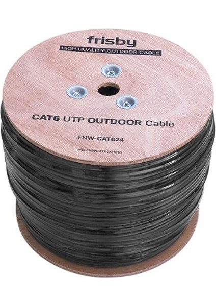Frısby FNW-CAT624 Cat6 Utp Dış Ortam Kablosu 305 Metre