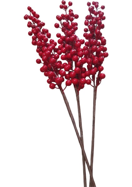 Tekno Trust Yılbaşı Kokina Çiçeği 70 Cm (3 Adet)