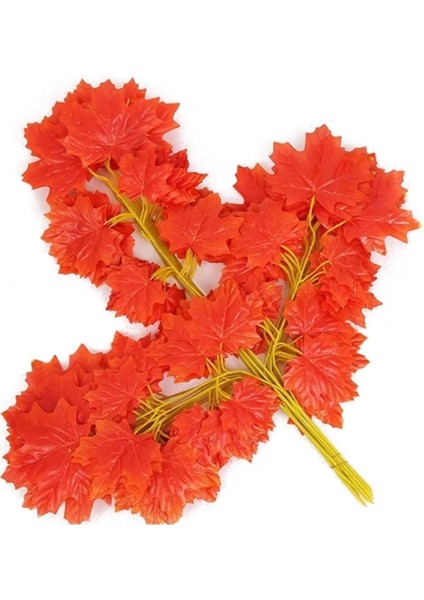 Bordo yapay çiçek demeti, 51-80 cm, şık ve doğal görünüm, dekoratif kullanım için ideal