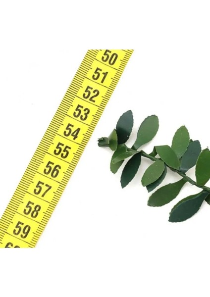 Tekno Trust 7 Metre Telli Taç Sarmaşık Minik Yaprak (1 Cm ) Şerit Yapay Çiçek Doğalgaz Borusu Süsü-Ls