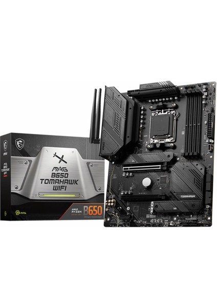 Mag B650 Tomahawk Wıfı Ddr5 6600(OC)MHZ M.2 Atx Am5