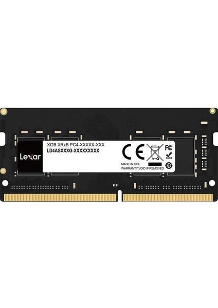 32GB Ddr4 3200MHZ CL22 Notebook Ram Value LD4AS032G-B3200GSST