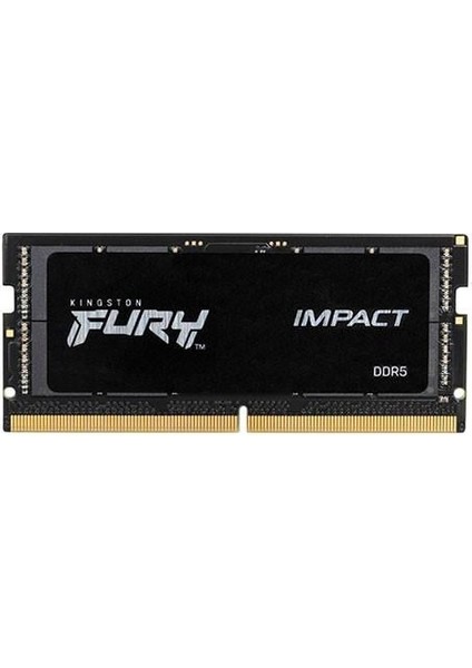 Kingston Fury Impact 16 GB 4800 MHz CL38 KF548S38IB/16 DDR5 Notebook Ram