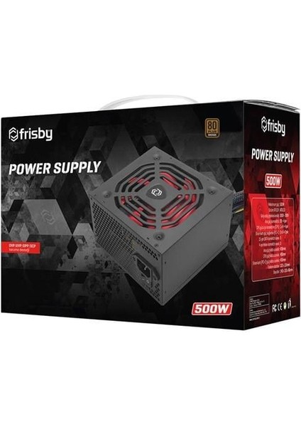 Frısby 500W 80+ Bronze FR-PS5080P Power Supply