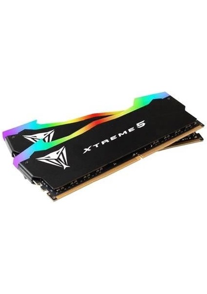 Patrıot 32GB (2x 16GB) Ddr5 8000MHZ CL38 Rgb Dual Kıt Pc Ram Vıper Extreme 5 PVXR532G80C38K
