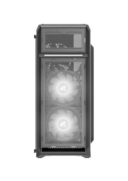 N5OF 600W 3x Beyaz LED Fan Atx Mıdt Kasa