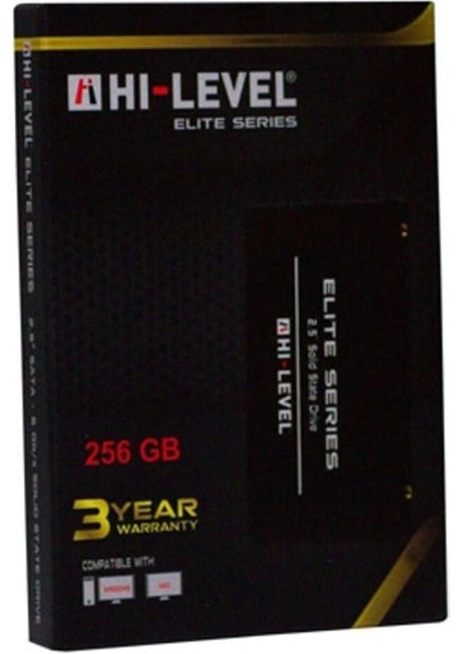 256GB Hı-Level HLV-SSD30ELT/256G 2,5" 560-540 Mb/s