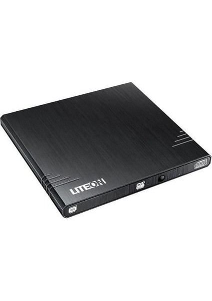 Lıte-On DRW-EBAU108-11 8x USB 2.0 Slim Harici DVD Yazıcı Siyah