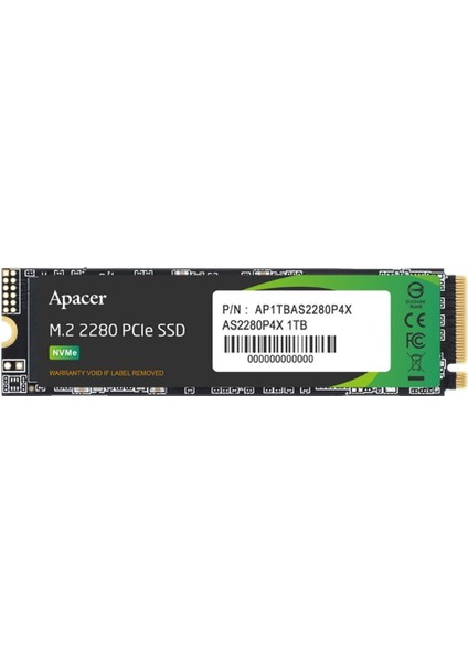 1tb AS2280P4X 2100-1700MB-S Nvme Pcıe M.2 SSD Disk (AP1TBAS2280P4X-1)